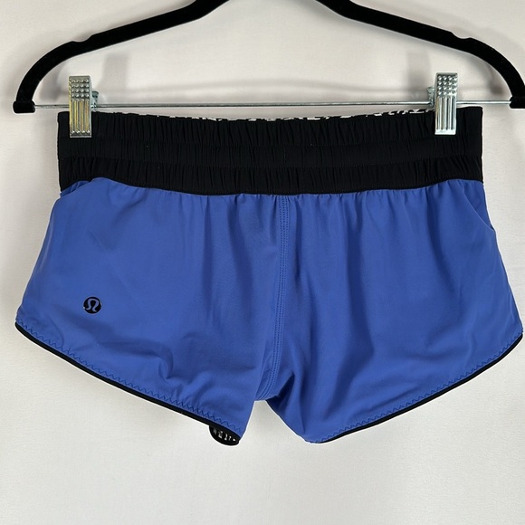 Lululemon Water: Reversible Surf Shorts Black/White & Blue Size 4 - Picture 8 of 8